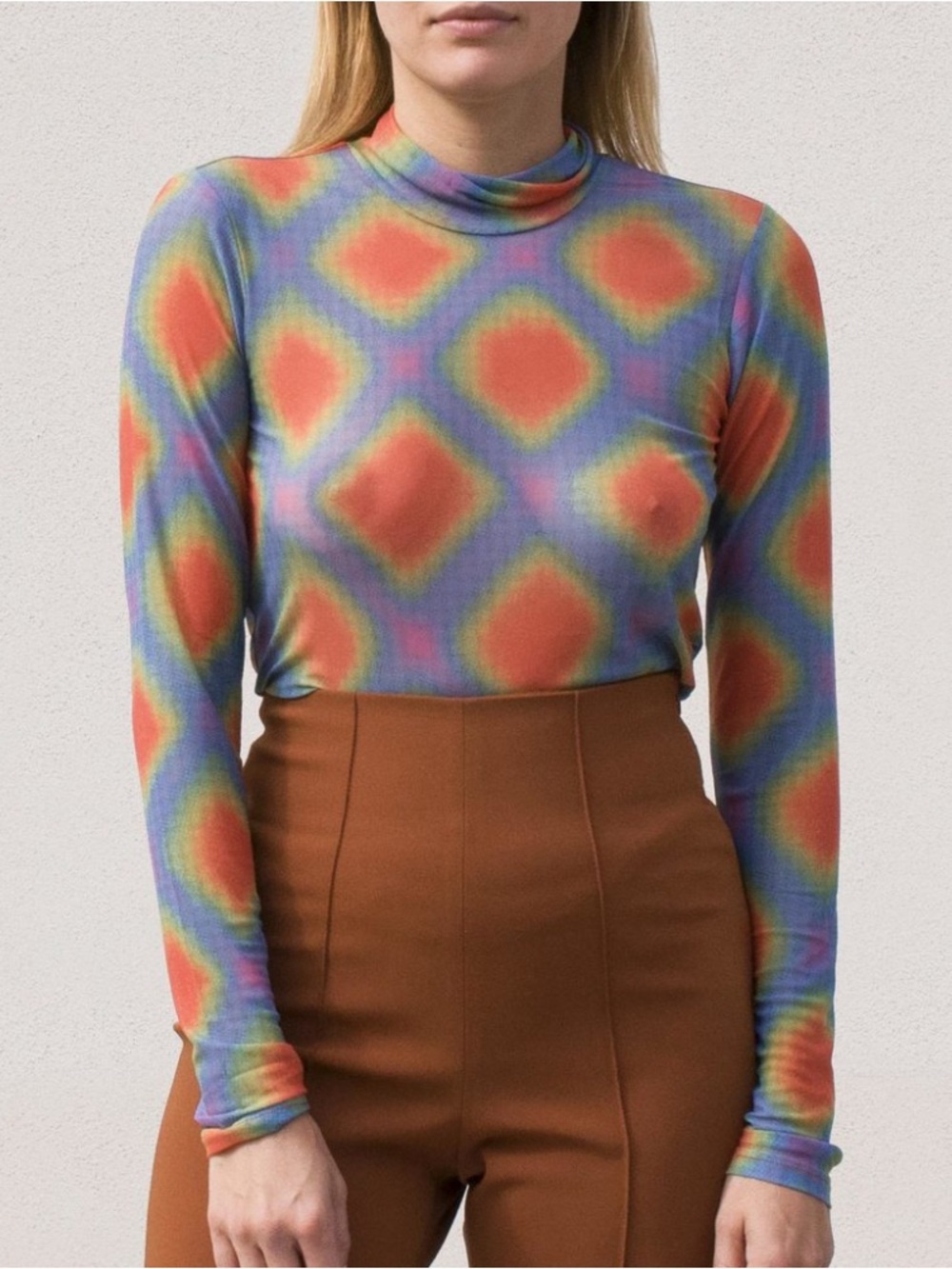 Stussy spectrum mesh long sleeve Medium VERY RARE